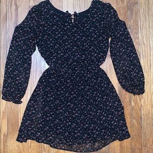 Forever21 rose print dress size small